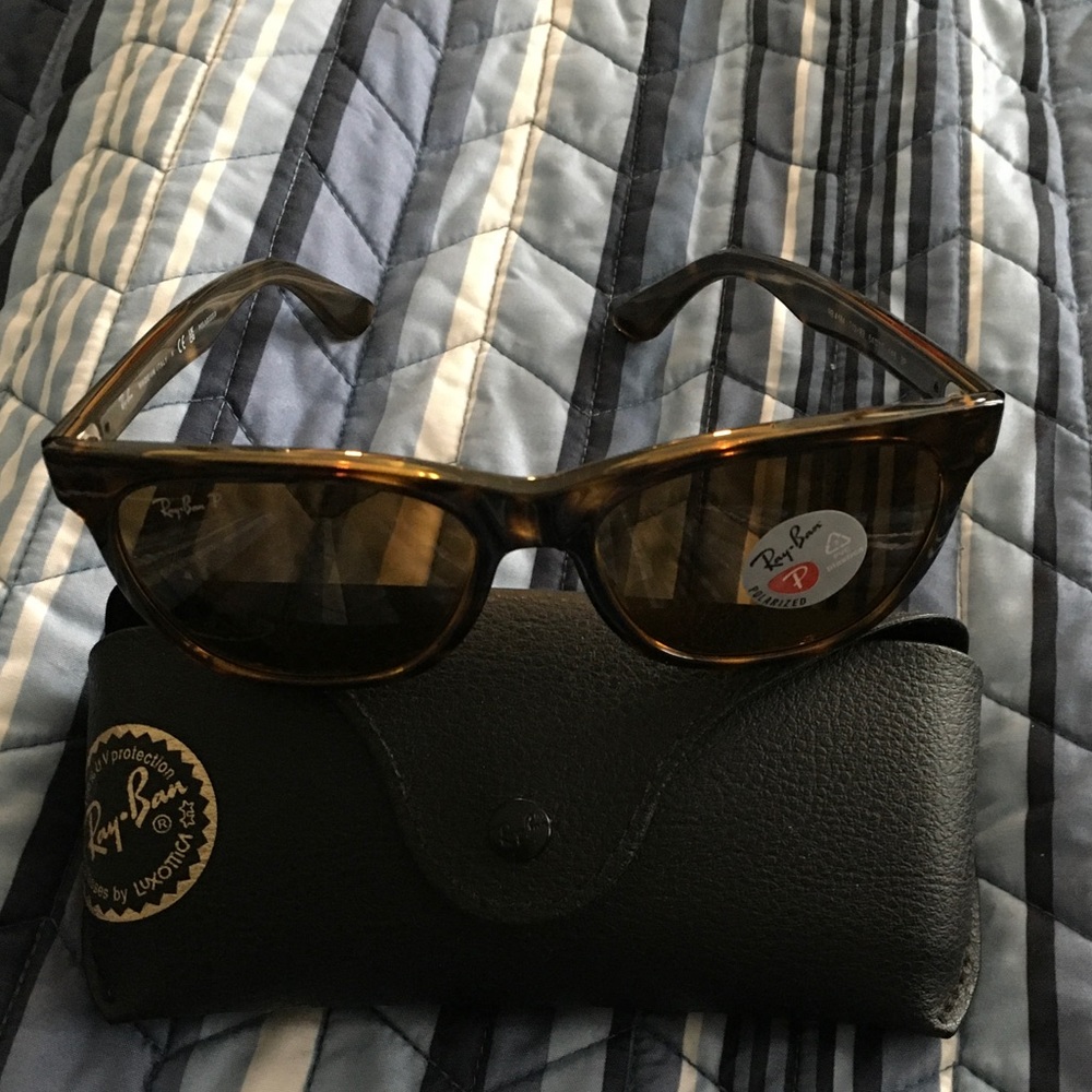 Ray-Ban Sunglasses 0RB4184 - Light Havana/Poly Polar Brown / O/S